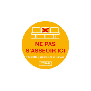 ADS08 : Ne pas s'assoir ici