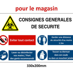 Panneau en PVC pour magasin