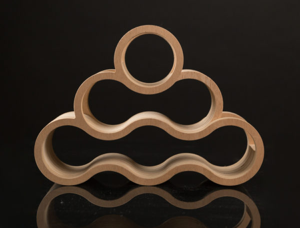 Porte-bouteilles cercles – Image 3
